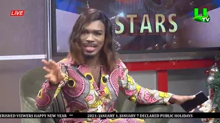 Clemento Suarez Replicates Nana Ama McBrown As He Host United Showbiz On #UTVDayWithTheStars