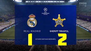 Real Madrid vs Sheriff Tiraspol 1-2 | Champions League - 28/09/2021 | Partido Completo HD