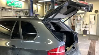 How to Do a Diagnose on 2012 BMW X5 Tailgate Not Opening Completely