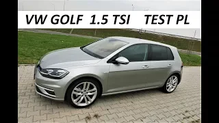 Volkswagen GOLF 1.5 TSI - Jazda Próbna TEST PL