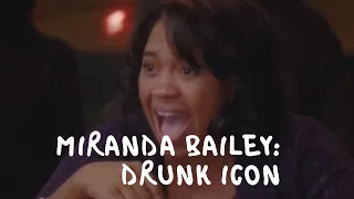 Drunk Miranda Bailey being iconic for 3 minutes straight