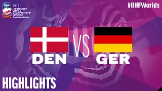 Denmark vs. Germany | Highlights | 2019 IIHF Ice Hockey World Championship