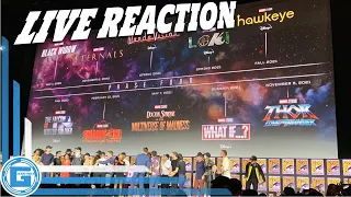 Marvel Studios PHASE 4 SDCC Panel - Live Reaction to News & More!