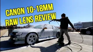 CANON 10-18MM WIDE ANGLE LENS REVIEW (VIDEO TEST JIMMY UP 2019)