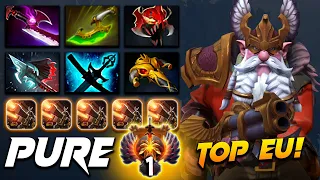 Pure Sniper TOP 1 Rank EU - Dota 2 Pro Gameplay [Watch & Learn]