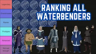 Ranking All Waterbenders In Avatar The Last Airbender and Legend of Korra - Tierlist