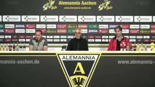 Pressekonferenz nach Ahlen