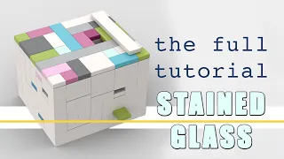 Full Tutorial: STAINED GLASS Lego Puzzle Box - Level 9 (Hard)