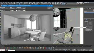 Interior Lighting in 3Ds Max Scanline Tutorial(Hindi)