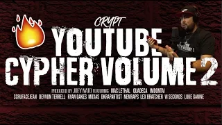 CRYPT REACTS to YouTube Cypher Vol. 2 ft. Mac Lethal, Quadeca, & More