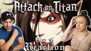 Attack on Titan Episode 7 REACTION! | 1x07