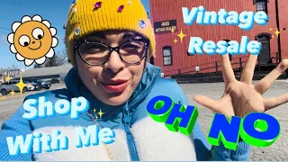 “Genuinely Overwhelmed”| SHOP WITH ME | VINTAGE RESALE | ANTIQUE MALL FINDS | ANTIQUING