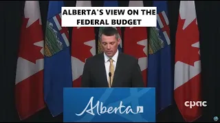 Alberta Finance Minister Gives His Take On The Federal Budget