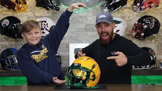 This 10 year old knows a LOT about helmets