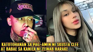 BUONG KATOTOHANAN sa PAG-AMIN ni Skusta Clee at Babaeng THIRD PARTY daw sa Kanila ni Zeinab Harake!