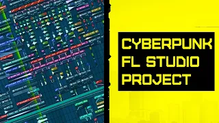 Cyberpunk Template Project for FL Studio Download flp.