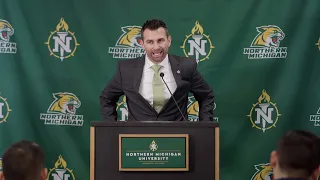 NMU Football Coach Shane Richardson Introductory Press Conference