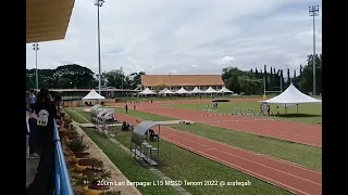 200m Lari Berpagar L15 MSSD Tenom 2022