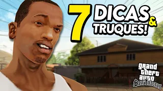 7 SEGREDOS QUE VÃO FACILITAR SUA VIDA NO GTA SAN ANDREAS!