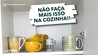 OS 10 ERROS MAIS COMUNS NA HORA DE ORGANIZAR E LIMPAR A SUA COZINHA | OSF®️ - Rafa Oliveira