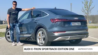 2020 Audi e-tron Sportback Edition One: Elektro-SUV im Review, Test, Fahrbericht