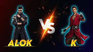 Alok Vs K Comparison | Is K Better Than Alok ? Full Ability Test