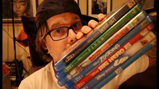 Fast Tapping on My DVD Movie Collection ASMR, pt13 (disney/pixar edition)