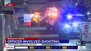 1 officer shot, 1 injured in east Las Vegas valley: source