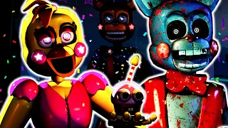 GLITCHTRAP HAS TAKEN OVER THE ANIMATRONICS! || FNAF THE HAPPY SHOW