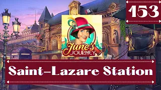 JUNE'S JOURNEY 153 | SAINT-LAZARE STATION (Hidden Object Game) *Mastered Scene*