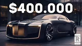 Rolls Royce JUST REVEALED a $400.000 FULL ELECTRIC Car