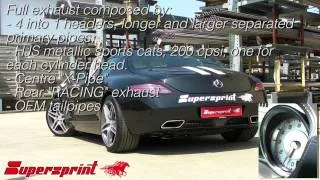 Mercedes SLS AMG Supersprint Exhaust - Revving