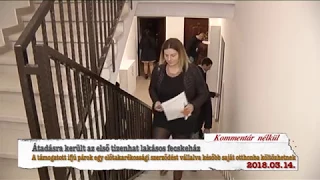 Hajdúnánási Televízió: Átadásra került az első tizenhat lakásos fecskeház 2018.03.14.