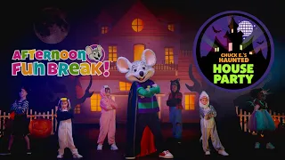 “Chuck E.’s Haunted House Party Halloween Dance | Afternoon Fun Break”