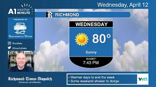 Wednesday morning weather video: Warming trend continues