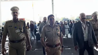 IPS Officer Manoj Kumar Sharma At Mumbai Airport On Republic Day