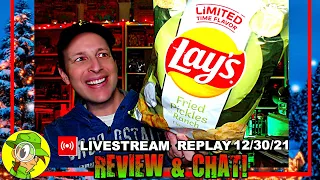 Lay's® ? FRIED PICKLES AND RANCH Review ? Livestream Replay 12.30.21 ⎮ ¡Mira esto! ?️