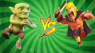 Clash of Clans | Варвар  против Гоблина