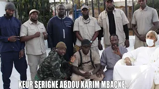 Chez Serigne Abdou Karim Mbacké, les lutteurs de Arène bi sécurité font un travail exceptionnel