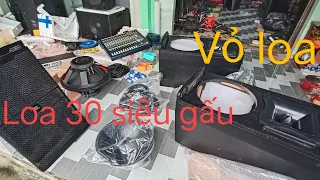 Loa 30+vỏ jbl 30-2| Loa 40+vang cơ+Mixer| amthanh68 lh 0766234180