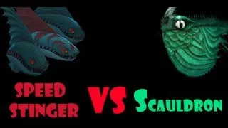 Speed Stinger Pack vs Scauldron | SPORE