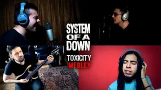 System of a Down - Toxicity Medley Guitar & Vocal Cover || FT. Alberto Yeste, B3NJ0 & Julian Silva