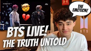 BTS -The Truth Untold Live Performance REACTION!!
