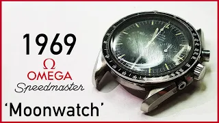 Restoration of iconic 1969 Omega Speedmaster 'Moonwatch' - First watch on the moon