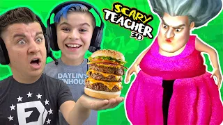 WE MADE SCARY TEACHER SO FAT! Scary Teacher 3D Update BLOWN UP!