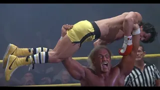 Making Of Rocky III Rocky Balboa vs Hulk Hogan fight scene