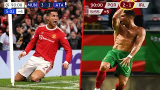 Las 6 REMONTADAS Más ÉPICAS de CRISTIANO RONALDO #2