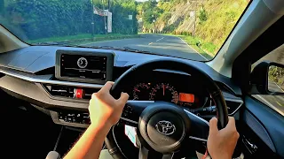 Driving POV Toyota NEW AGYA 1.2 G CVT 2023 | Mountain & Hwy Test Drive | Akselerasi & Handling ASMR