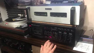 Nakamichi zx7, record, calibrations hrom tape