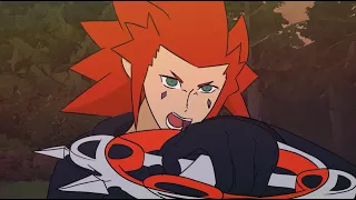 Kingdom Hearts Anime Day 356 Axel vs. Xion